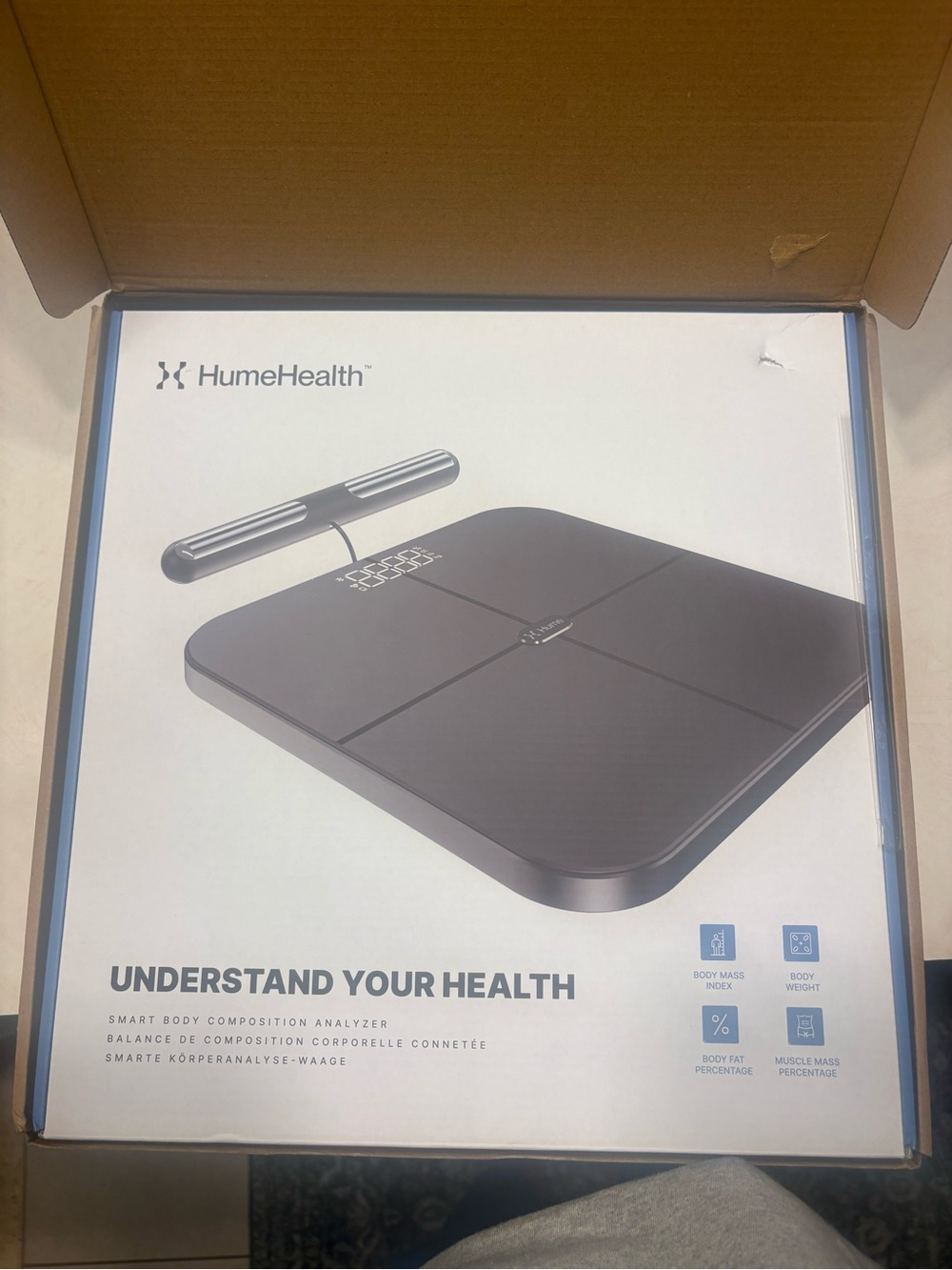 Smart Body Composition Analyzer - Black